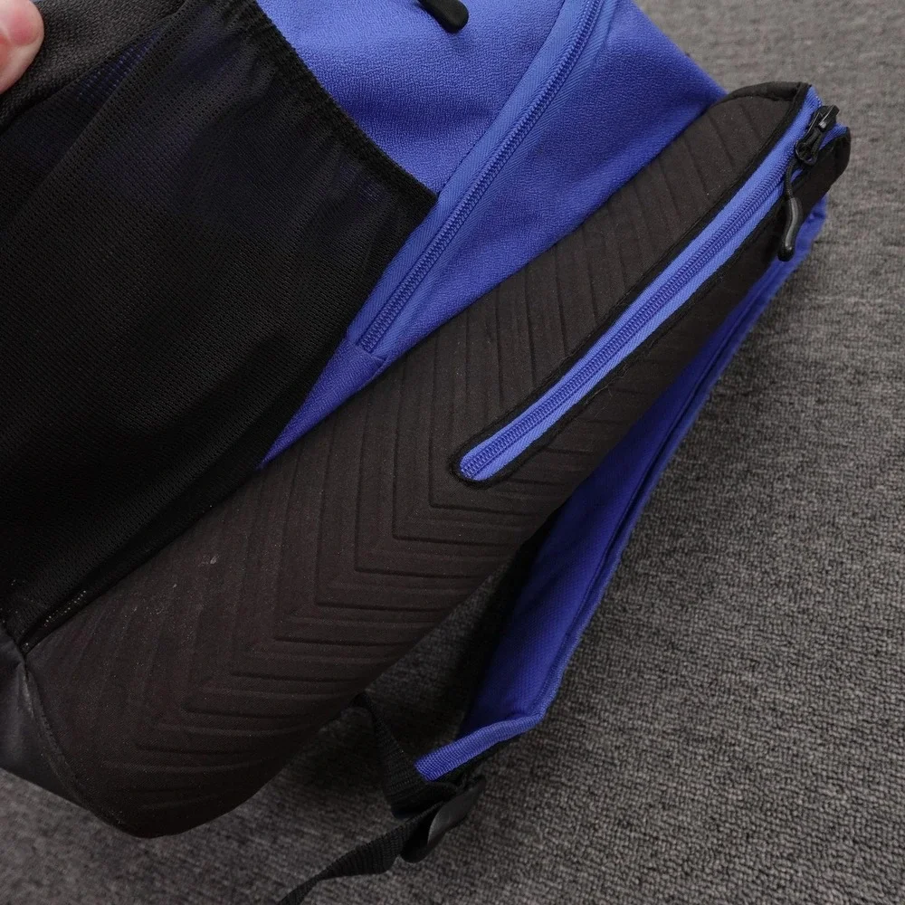 DeMarini Baseball Equipment Backpack Mens One Size Black Blue Bat Compartment